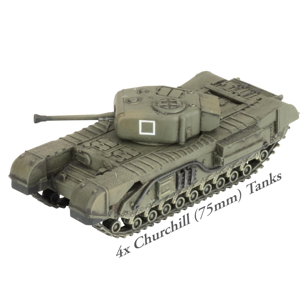 Flames of War: British Army Deal - North Irish Horse Churchill Tank Squadron (BRAB20)