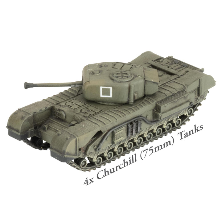 Flames of War: British Army Deal - North Irish Horse Churchill Tank Squadron (BRAB20)
