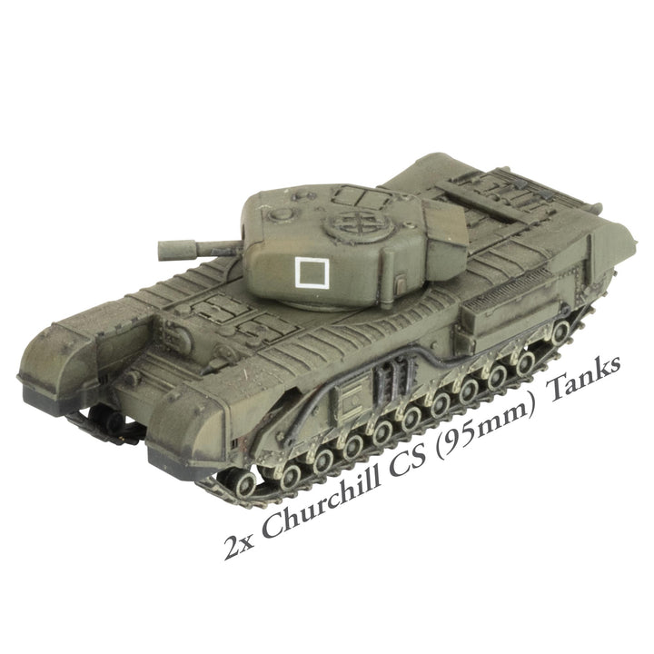 Flames of War: British Army Deal - North Irish Horse Churchill Tank Squadron (BRAB20)