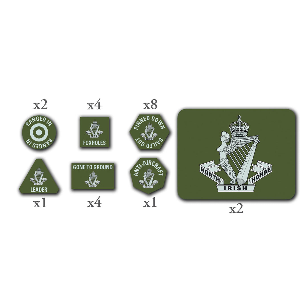 Flames of War: British Army Deal - North Irish Horse Churchill Tank Squadron (BRAB20)
