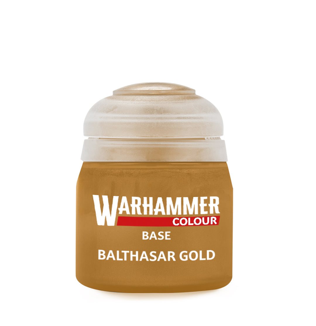 Warhammer Colour Base Paint: Balthasar Gold (134)