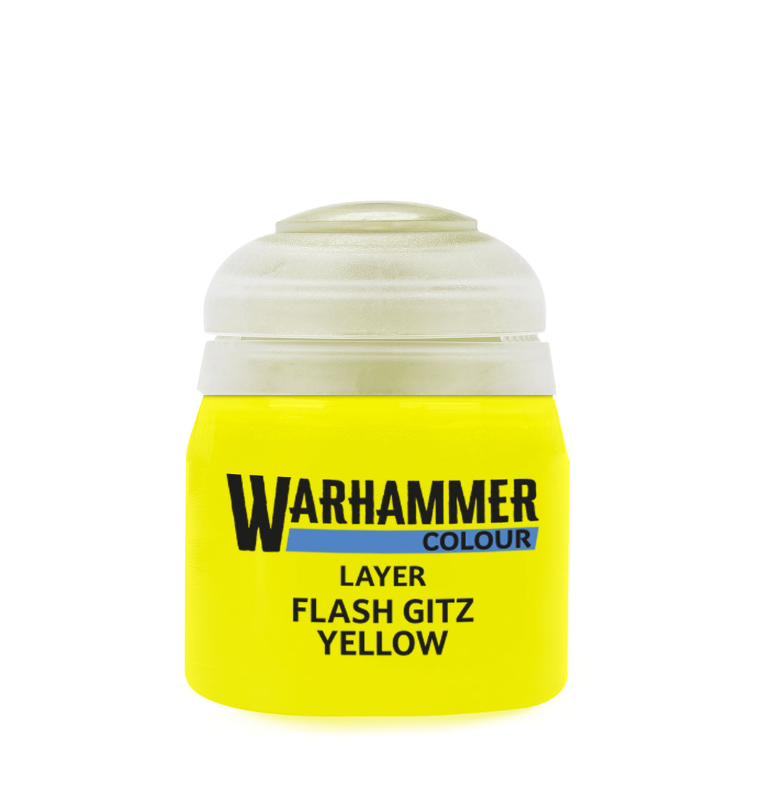 Warhammer Colour Layer Paint: Flash Gitz Yellow (165)