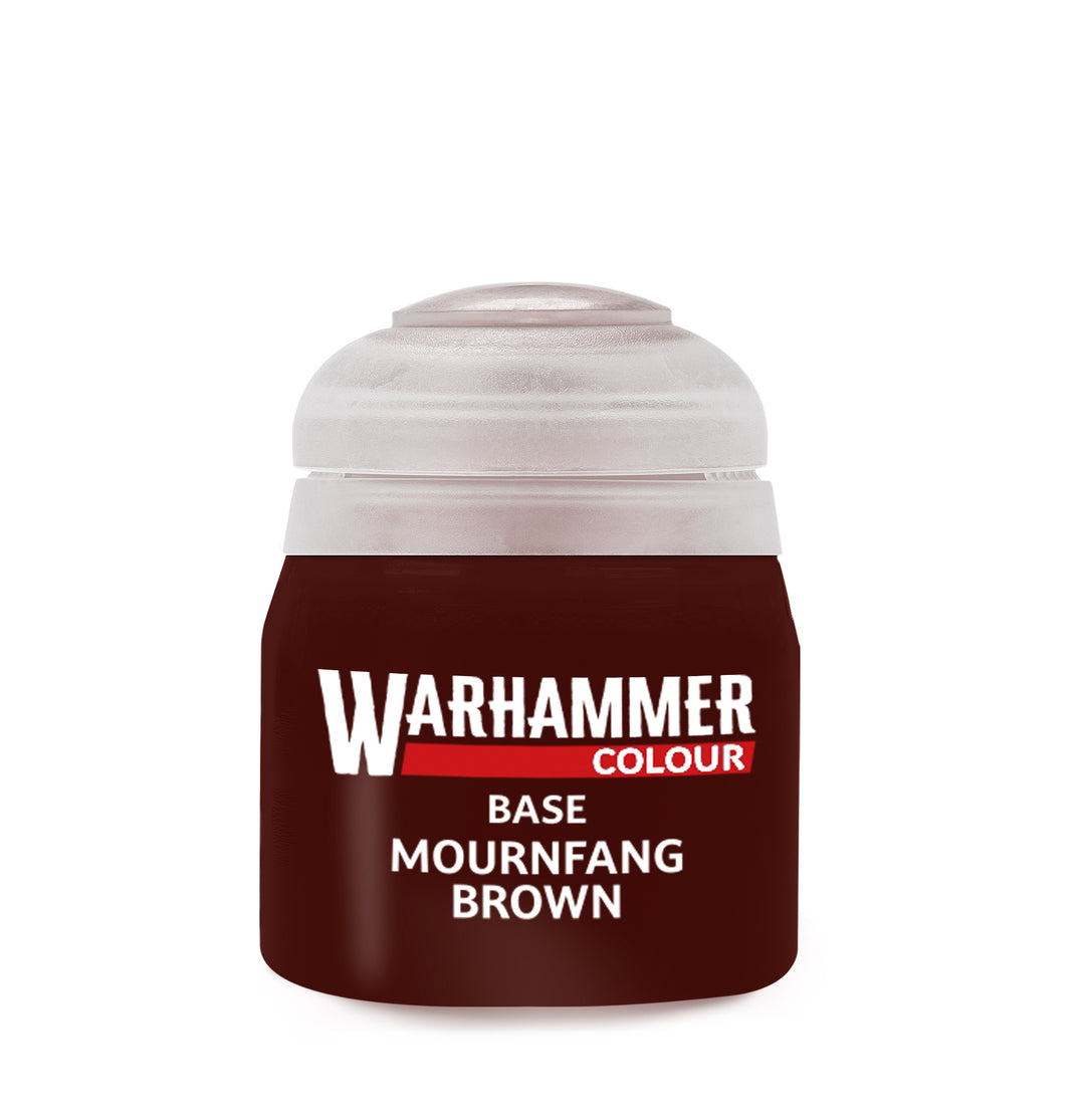 Warhammer Colour Base Paint: Mournfang Brown (84-85)