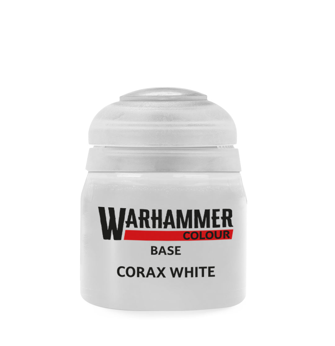 Warhammer Colour Base Paint: Corax White (120-121)