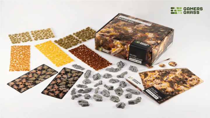 GamersGrass Golden Autumn Glade Basing Box