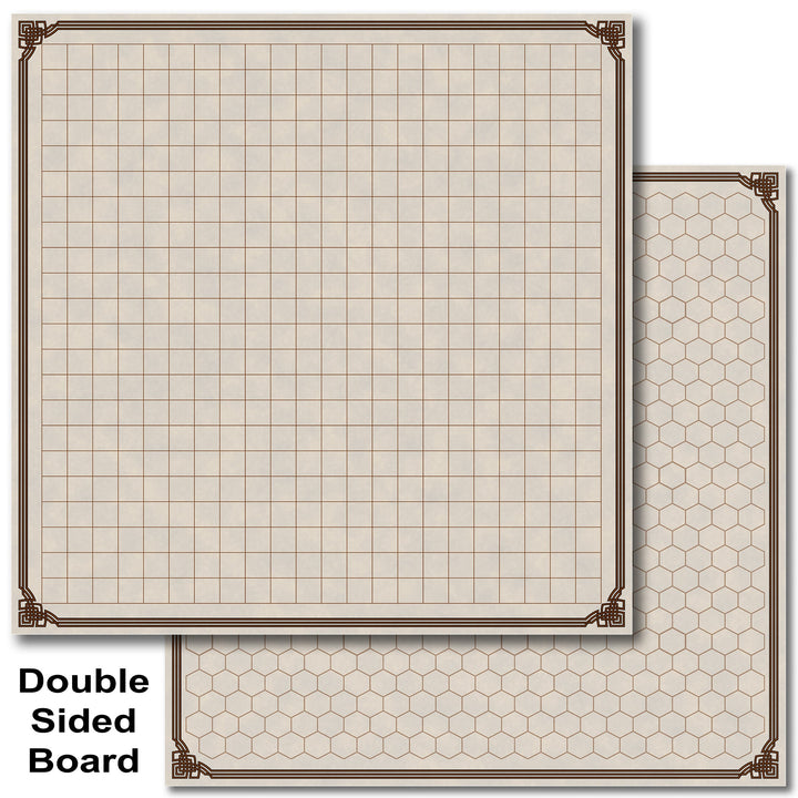 Battle Map Board - Grid & Hex