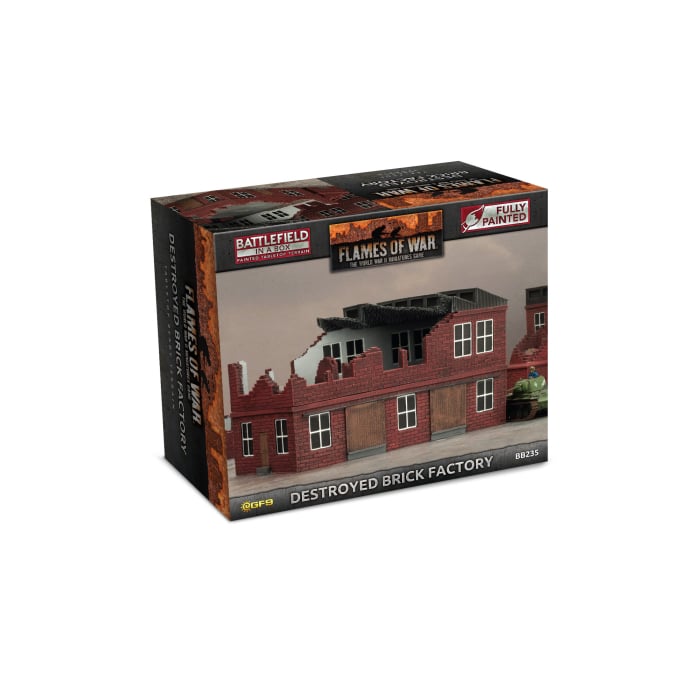 Battlefield in a Box: Destroyed Brick Factory (BB235)