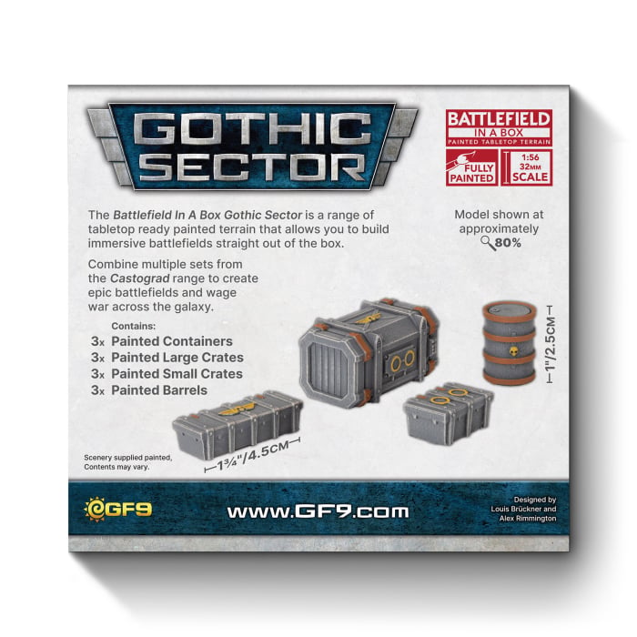 Battlefield in a Box: Gothic Sector - Castograd Scatter Terrain (BB728)