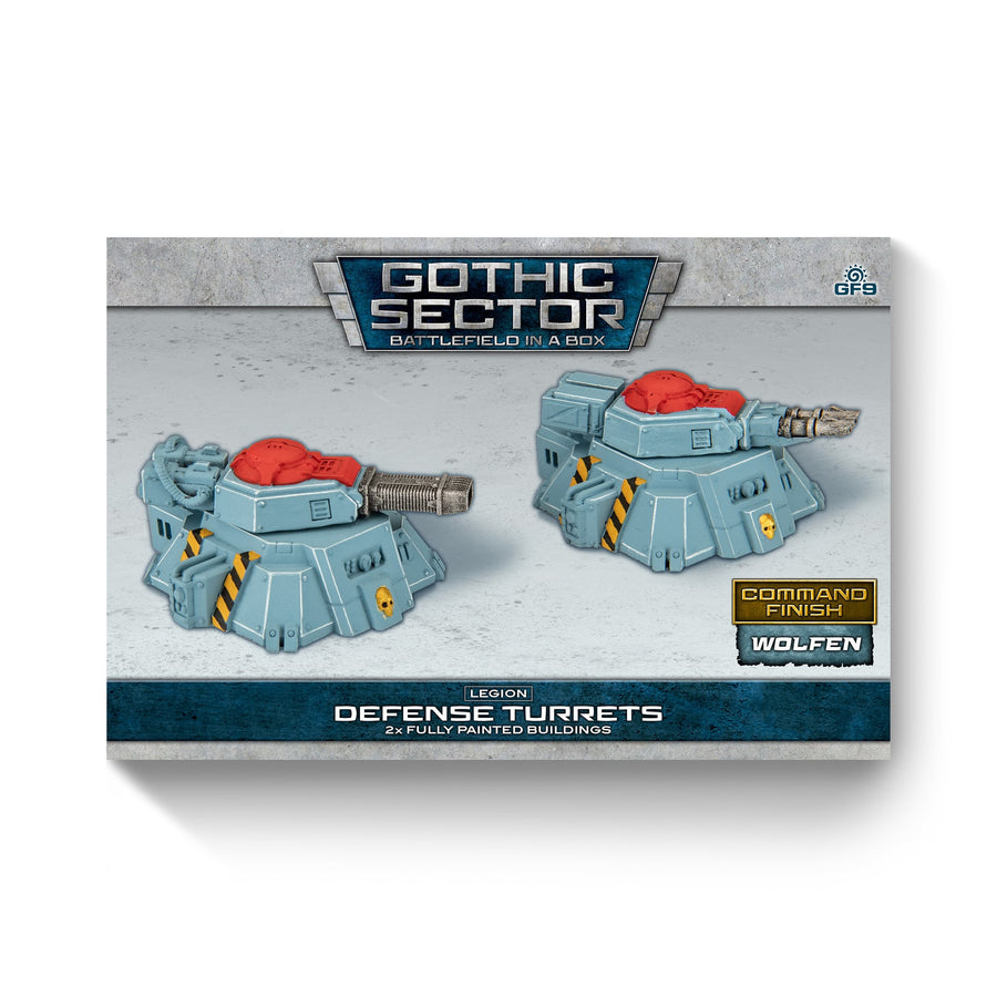 Battlefield in a Box: Gothic Sector - Legion Defense Turret Alternate Paint Scheme (x2) (BB666-A)