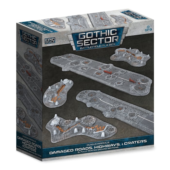 Battlefield in a Box: Mundus Imperialis - Highways (Damaged) (BB689)