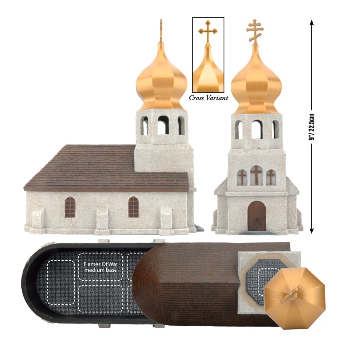 Battlefield in a Box: Rural Church (BB139)