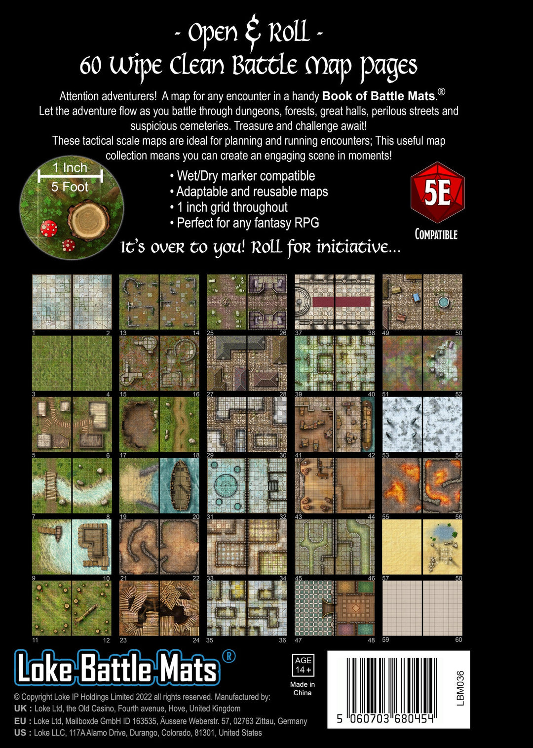 Big Book of Battle Mats (Revised 2023)