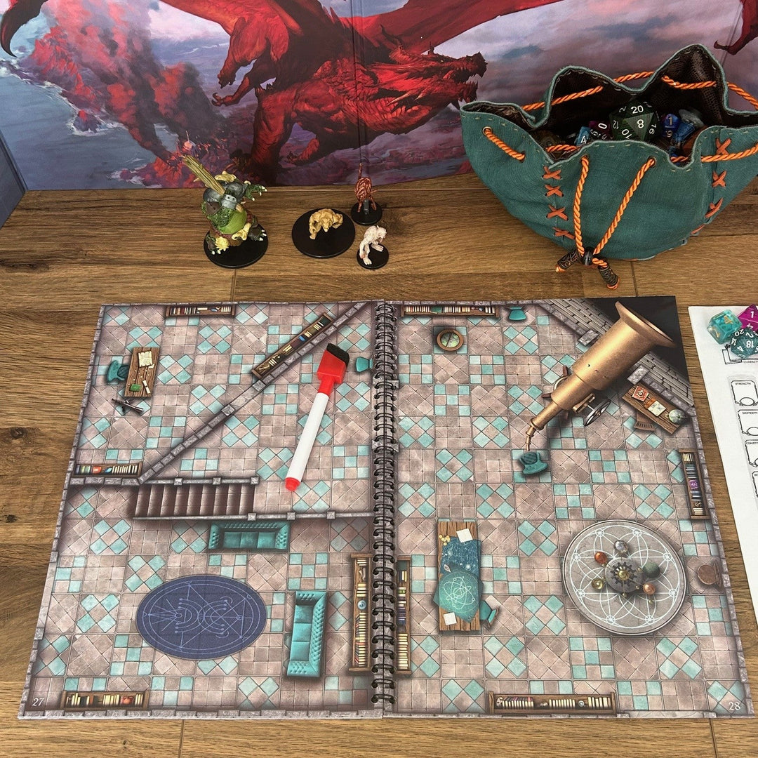 Big Book of Battle Mats - Bastions & Strongholds 12x9"