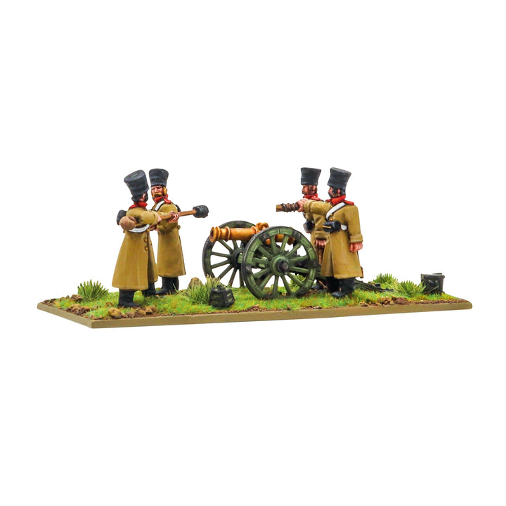 Black Powder: Crimean War Cossack artillery and crew