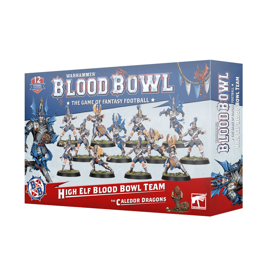 Blood Bowl: High Elf Team - The Caledor Dragons