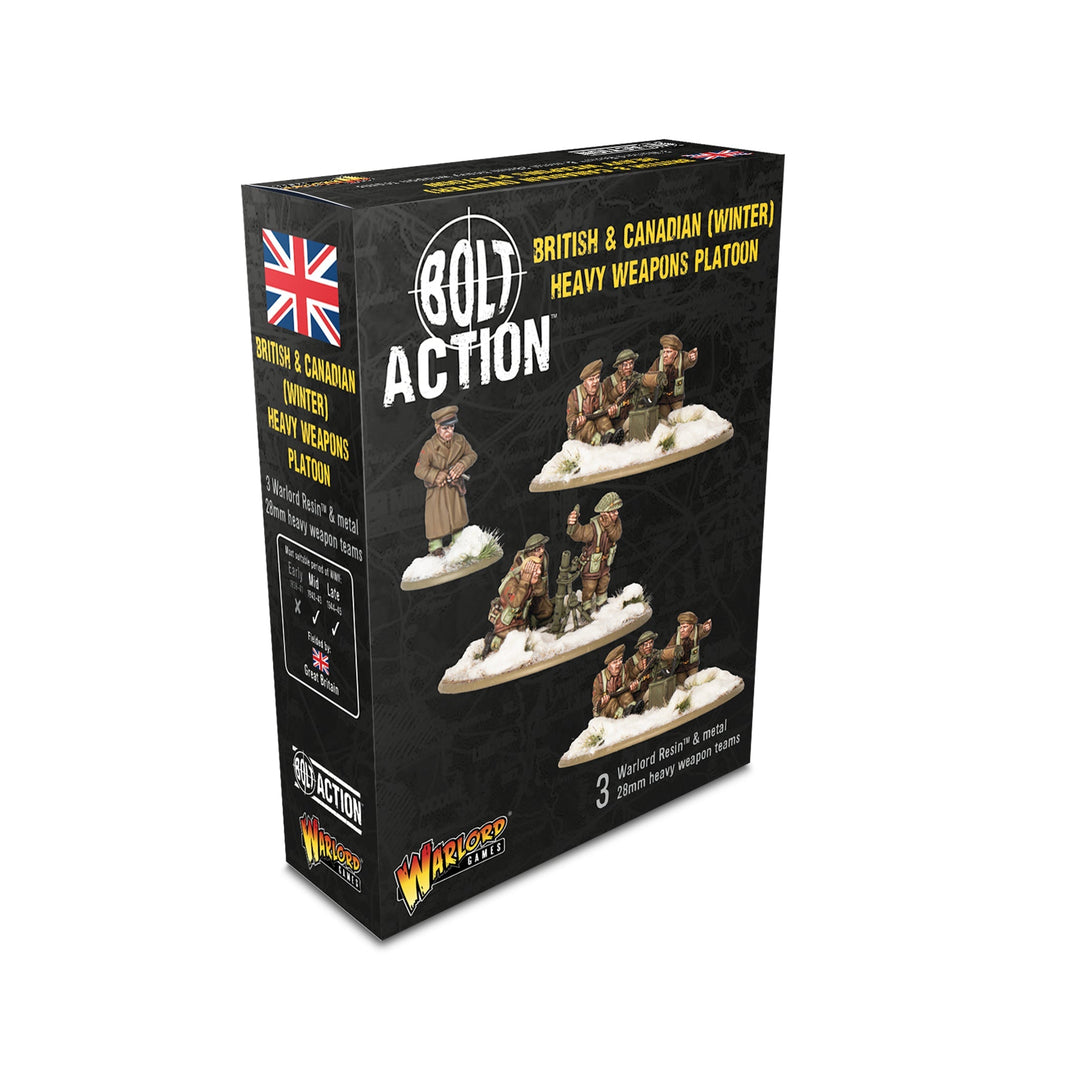 Bolt Action: British & Canadian Infantry (Winter) Heavy Weapons Platoon