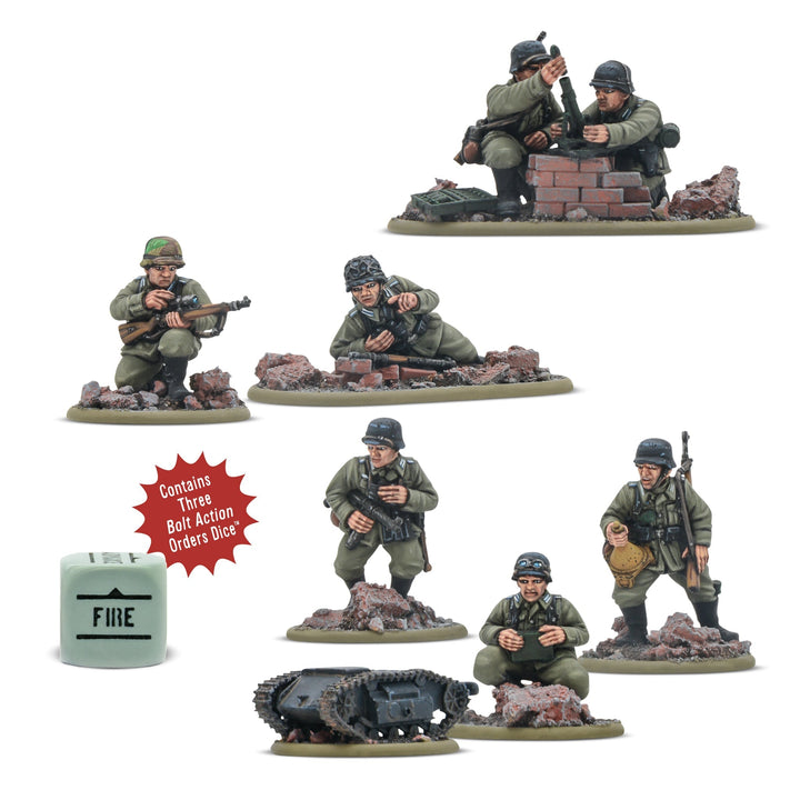 Bolt Action: German Veteran Infantry Weapons Teams