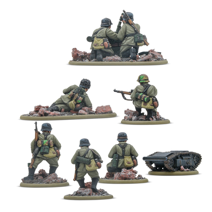 Bolt Action: German Veteran Infantry Weapons Teams