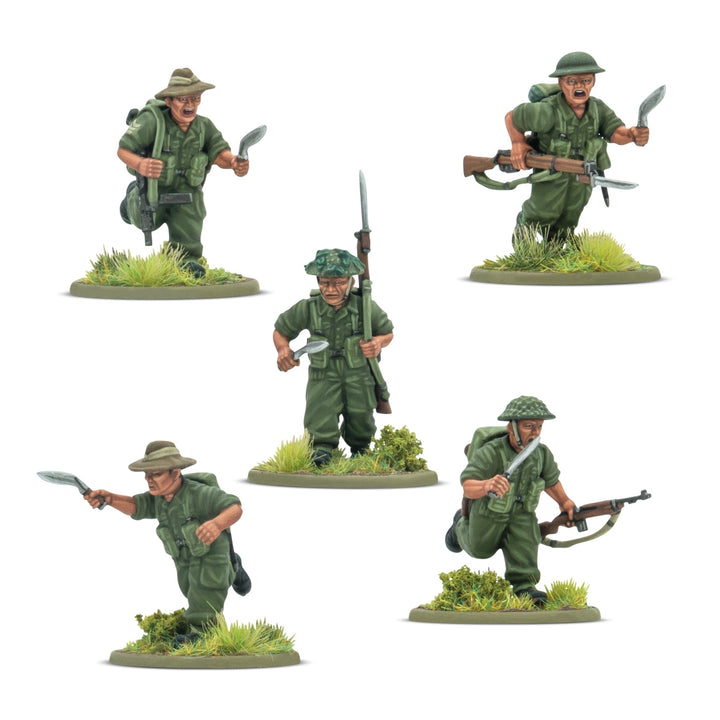 Bolt Action: Gurkha Infantry Platoon