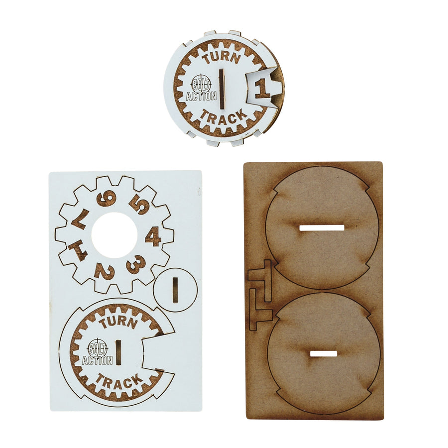 Bolt Action: MDF Turn Tracker