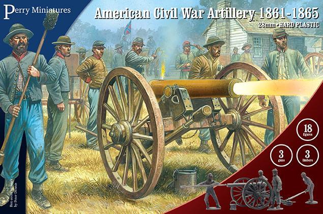 American Civil War Artillery 1861-65 (Perry Miniatures) (ACW 90)