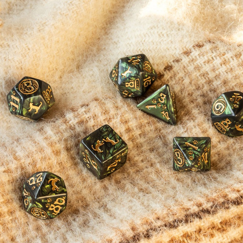 CATS Dice Set: Pixel (Q-Workshop) (SCAT06)