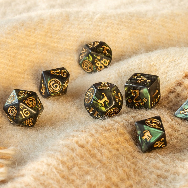 CATS Dice Set: Pixel (Q-Workshop) (SCAT06)