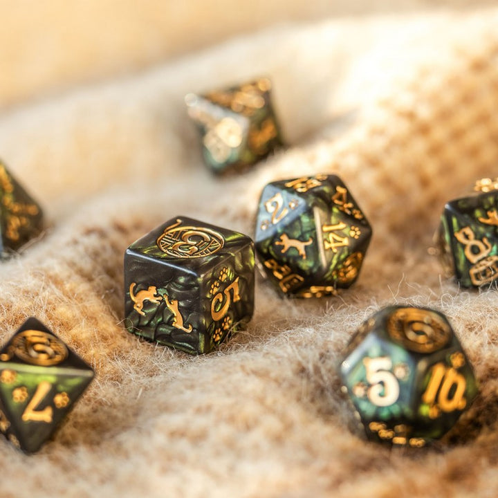 CATS Dice Set: Pixel (Q-Workshop) (SCAT06)