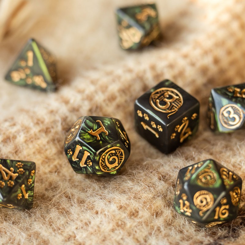 CATS Dice Set: Pixel (Q-Workshop) (SCAT06)