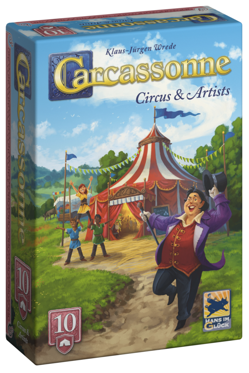 Carcassonne: Expansion 10 Circus & Artists (2025)
