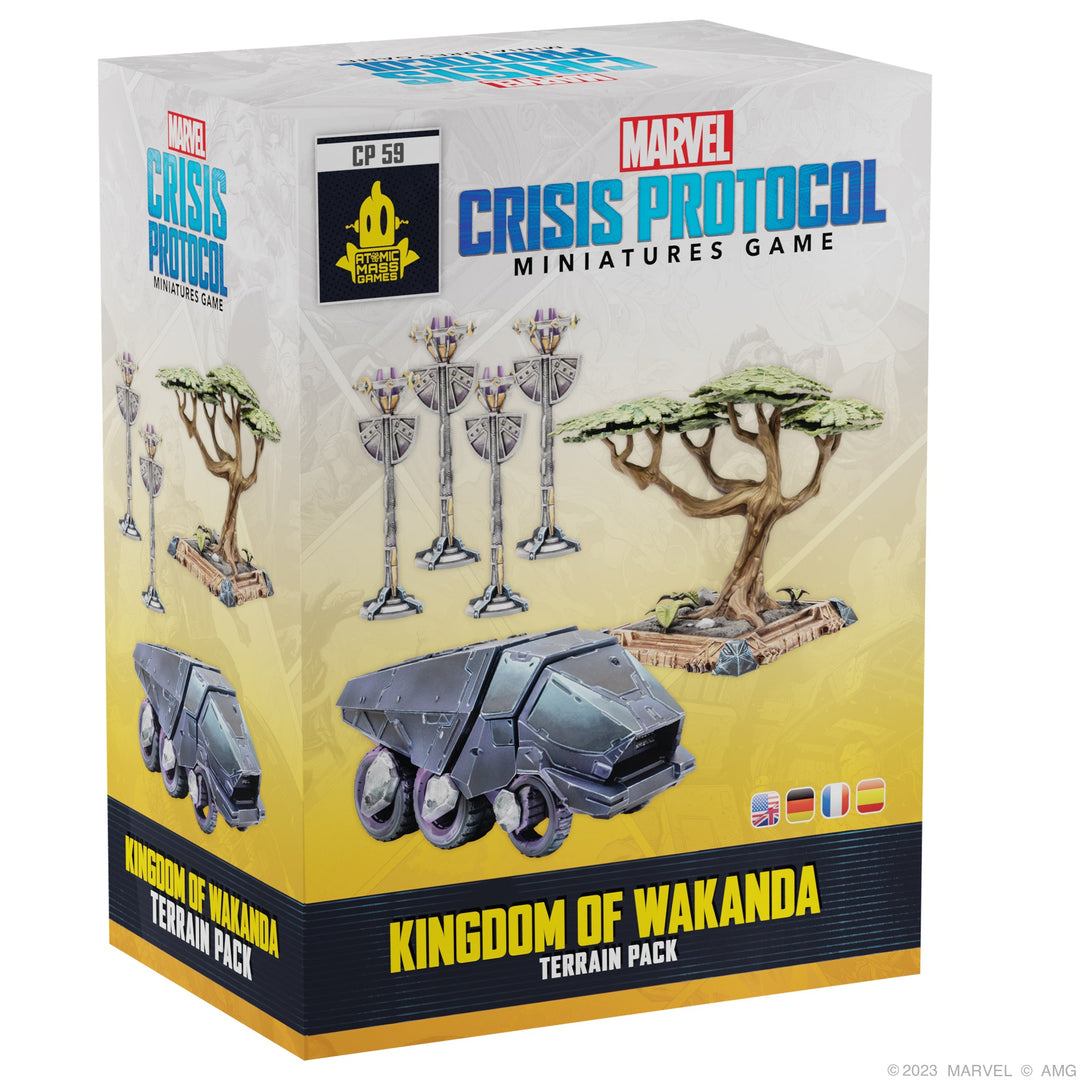 Marvel: Crisis Protocol - Kingdom of Wakanda Terrain Pack