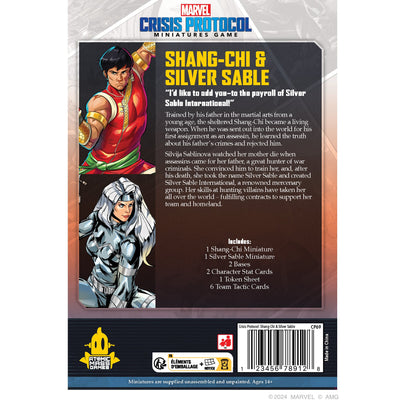 Marvel: Crisis Protocol - Shang Chi & Silver Sable