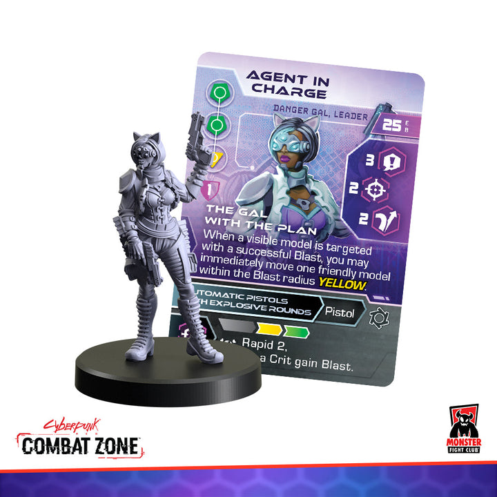 Cyberpunk Red: Combat Zone - Danger Gals Starter Gang