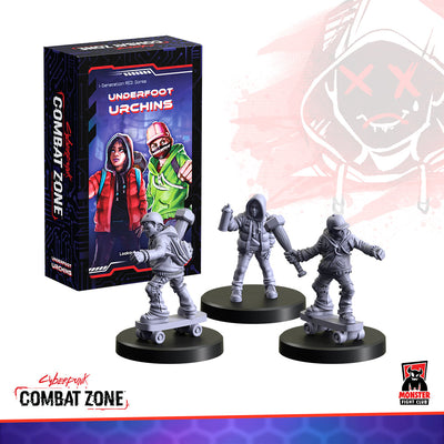 Cyberpunk Red: Combat Zone - Underfoot Urchins (Gen Red Gonks)