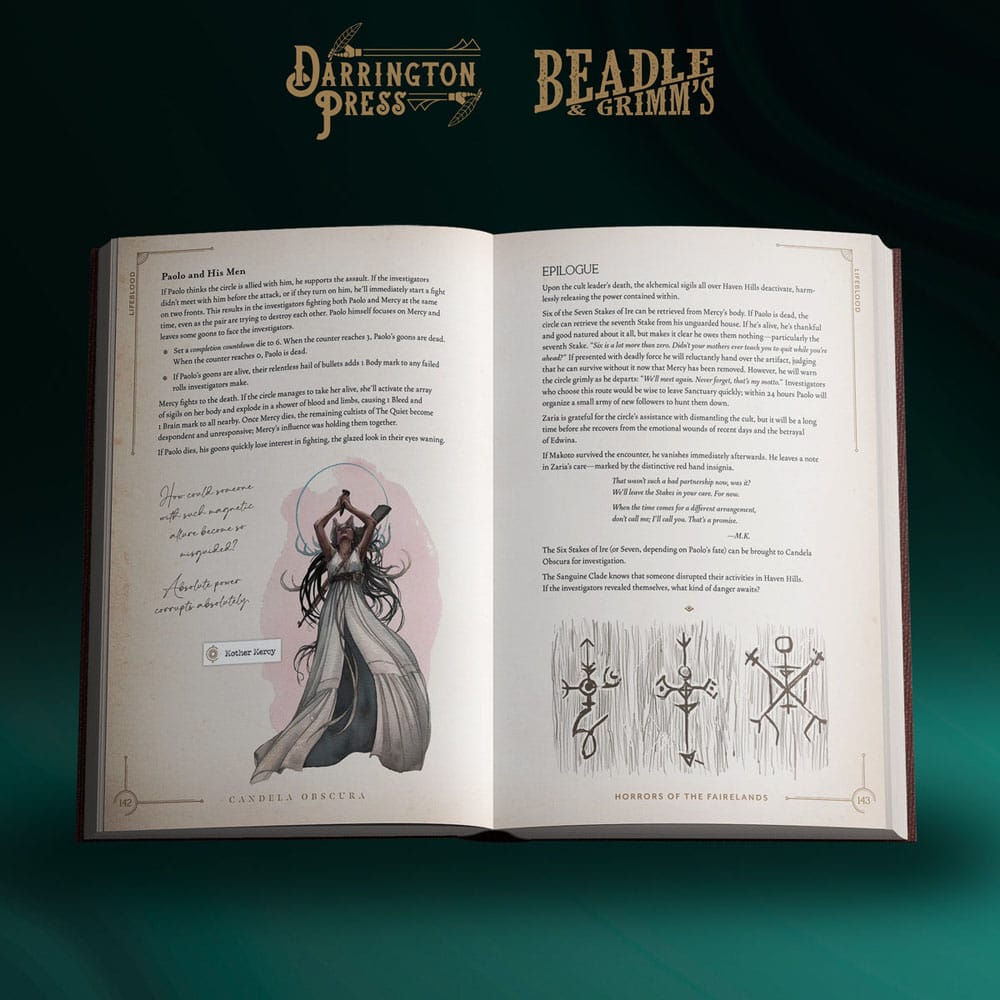 Candela Obscura Assignment Book Horrors of the Fairelands (Beadle & Grimms)