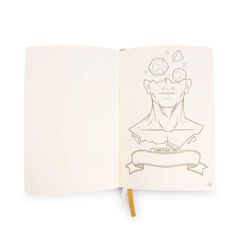 GlassStaff: 5E Player Journal (Blue)