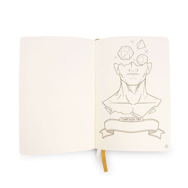 GlassStaff: 5E Player Journal (Blue)