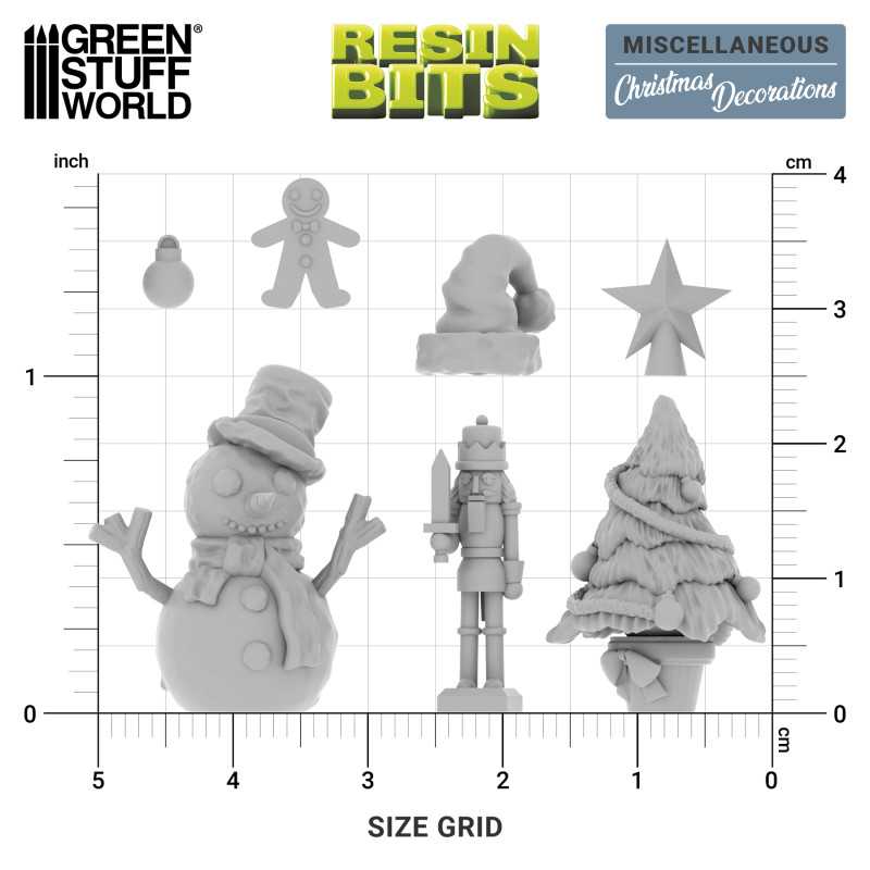 Christmas Decorations set 1:48-1:35 (Green Stuff World)