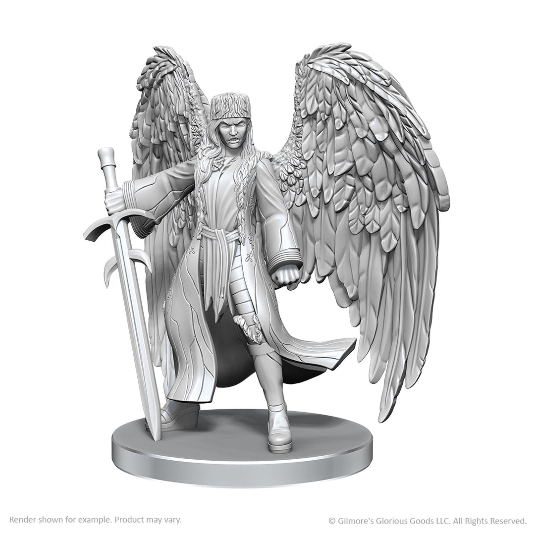 Critical Role Unpainted Miniatures: Yasha Nydoorin