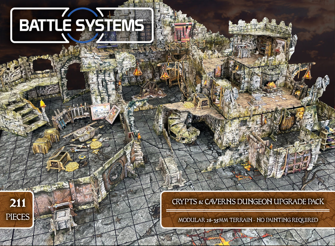 Crypts and Caverns Dungeon Upgrade Pack (Battle Systems)