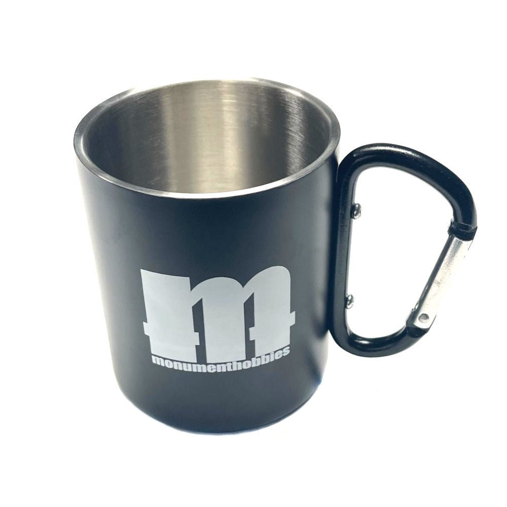 Monument Stainless Paint Water Cup with Carabiner - HBY NRD