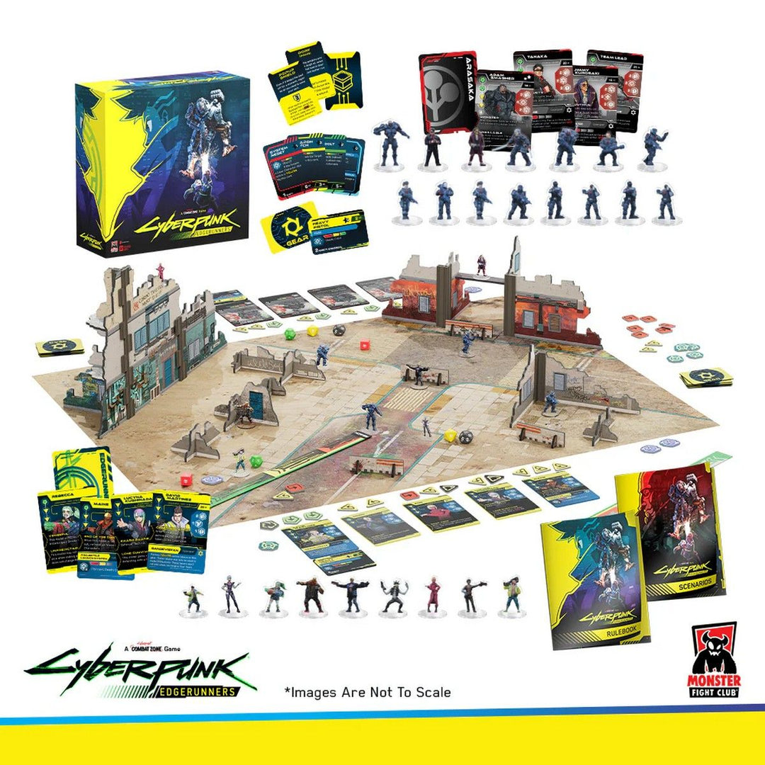 Cyberpunk Edgerunners Combat Zone: 2 Player Starter Core Box