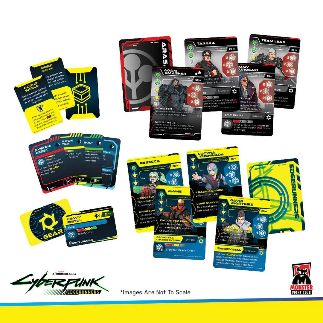 Cyberpunk Edgerunners Combat Zone: 2 Player Starter Core Box