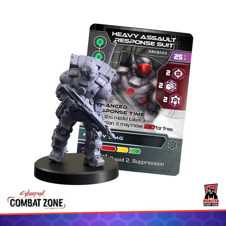 Cyberpunk Red Combat Zone: Arasaka Faction Starter Box