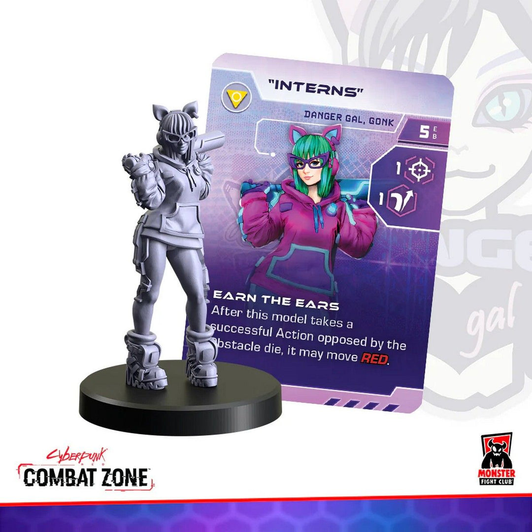 Cyberpunk Red Combat Zone: Danger Gals - Peril Pledges Gonks