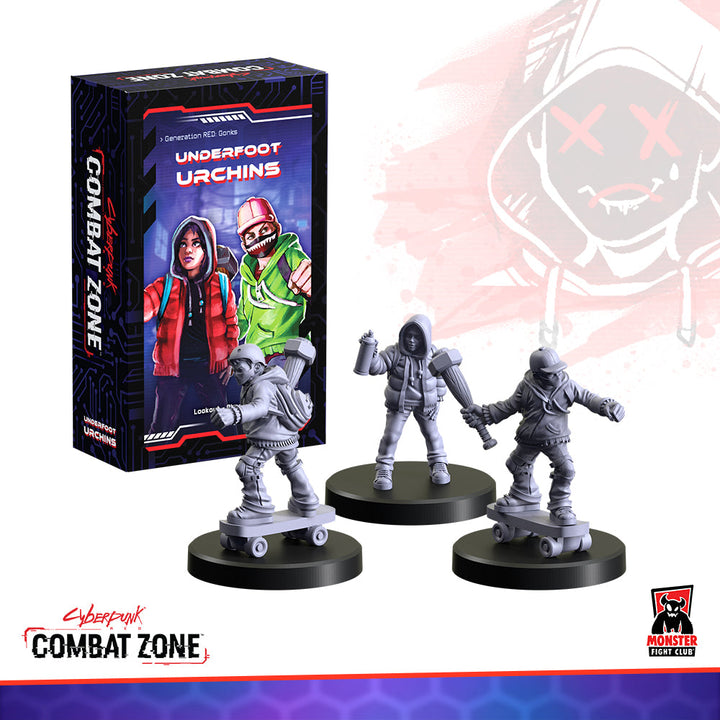Cyberpunk Red Combat Zone: Gen Red - Underfoot Urchins Gonks