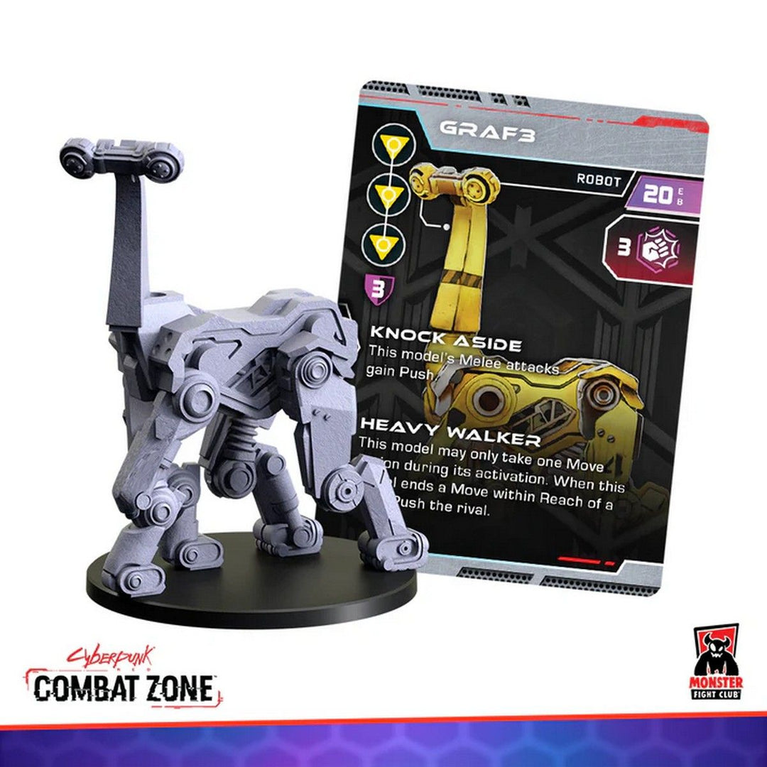 Cyberpunk Red Combat Zone: Graf3 Industrial Robot