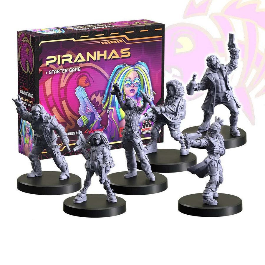 Cyberpunk Red Combat Zone: Piranhas Starter Box