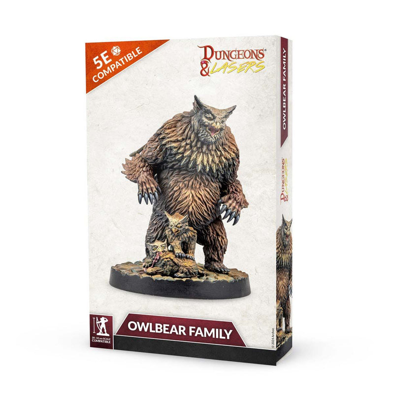 Dungeons & Lasers: Owlbear Family