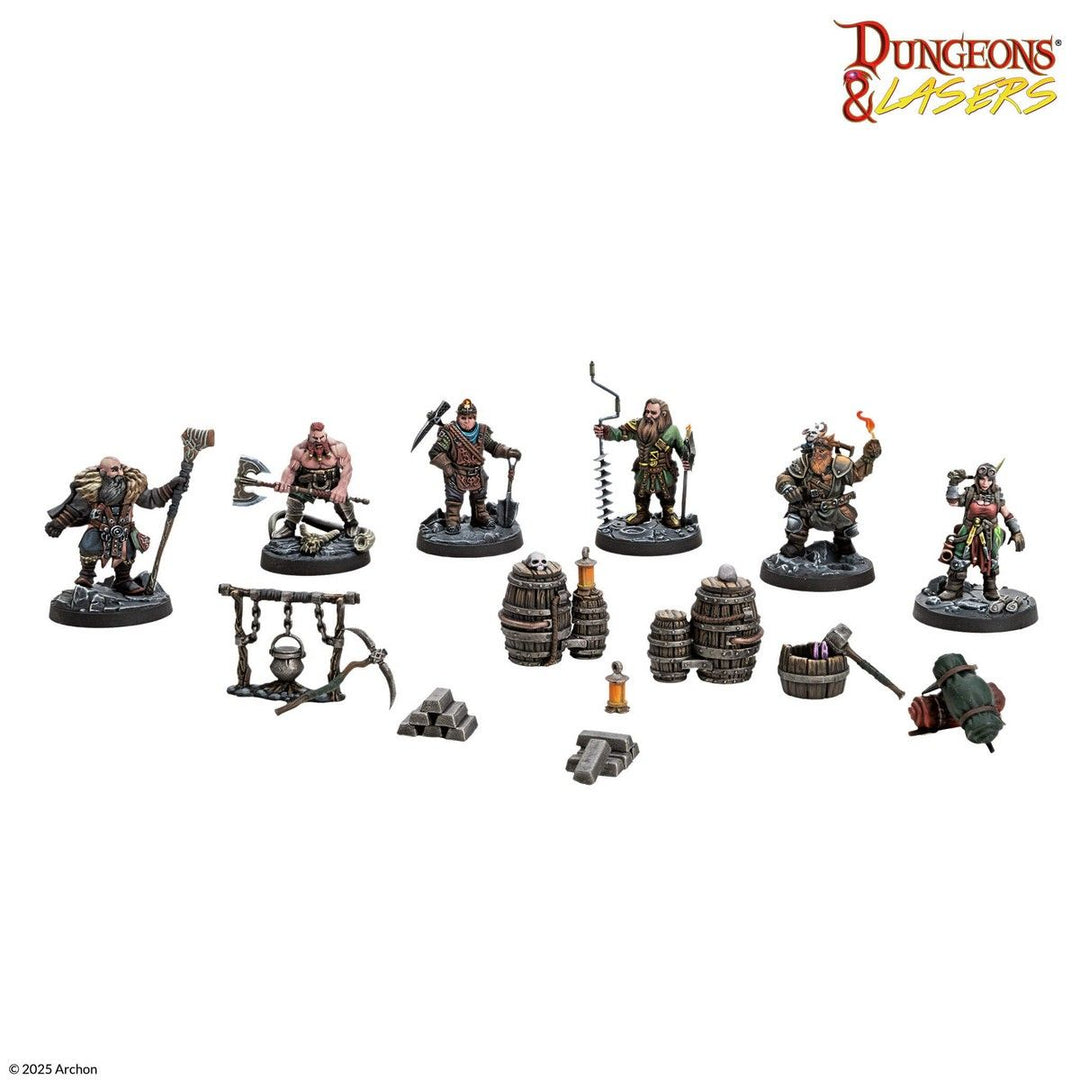 Dungeons & Lasers: Dwarven Miners